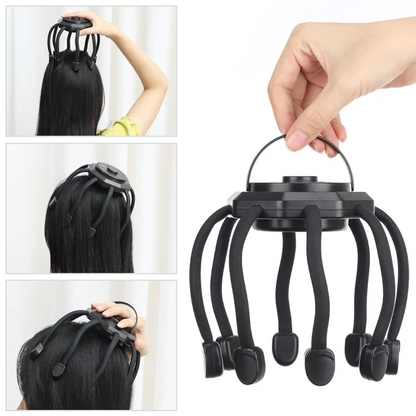 RelaxSphere draagbare hoofdhuidmassager