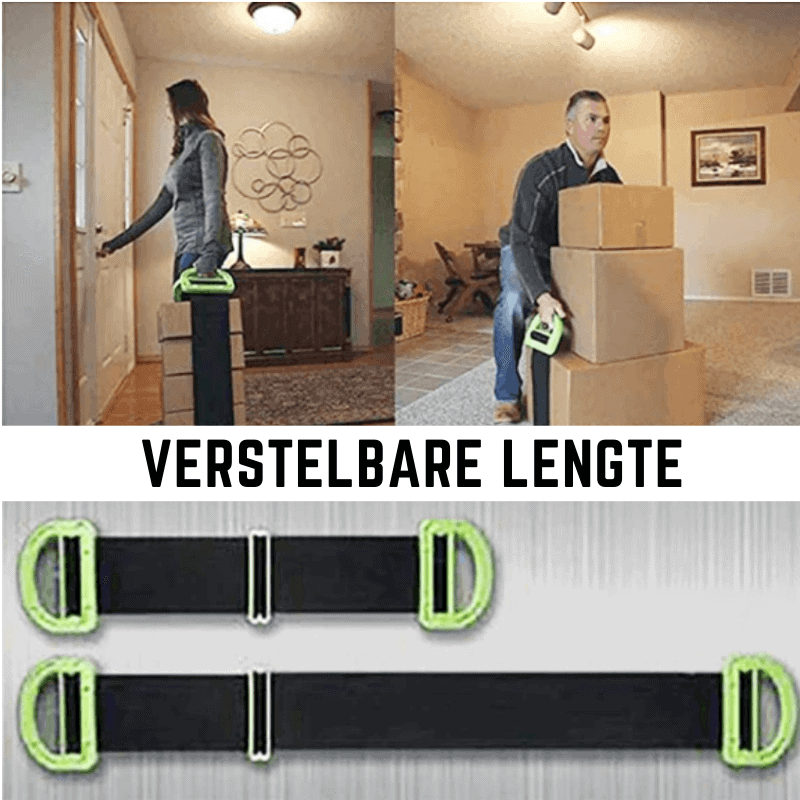 SafePickup verstelbare verhuis hijsband