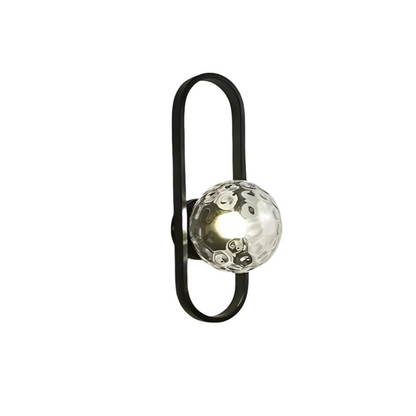 Luxe glazen wandlamp