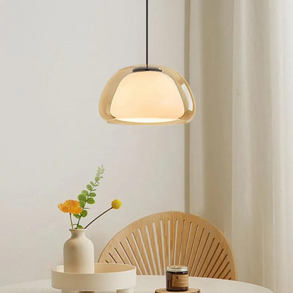 Glazen koepel moderne minimalistische hanglamp
