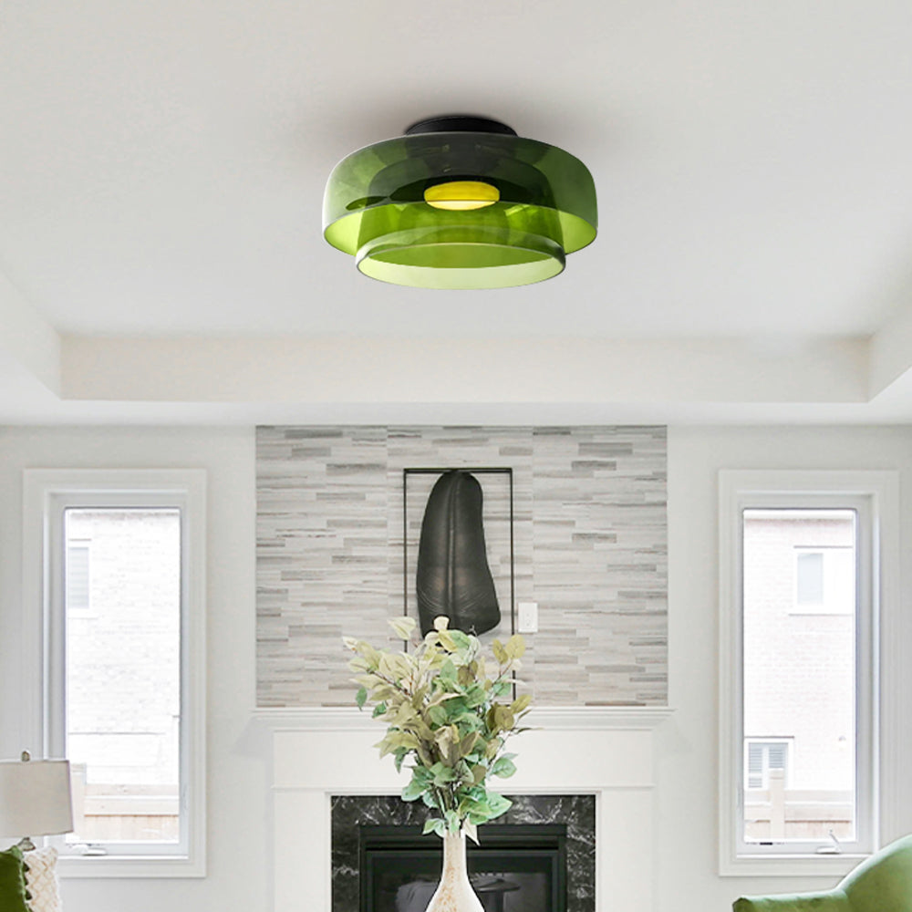 Lumio design glazen plafondlamp