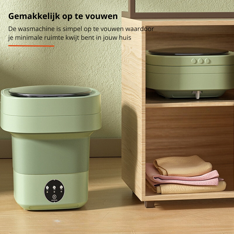 FoldaWash opvouwbare mini wasmachine