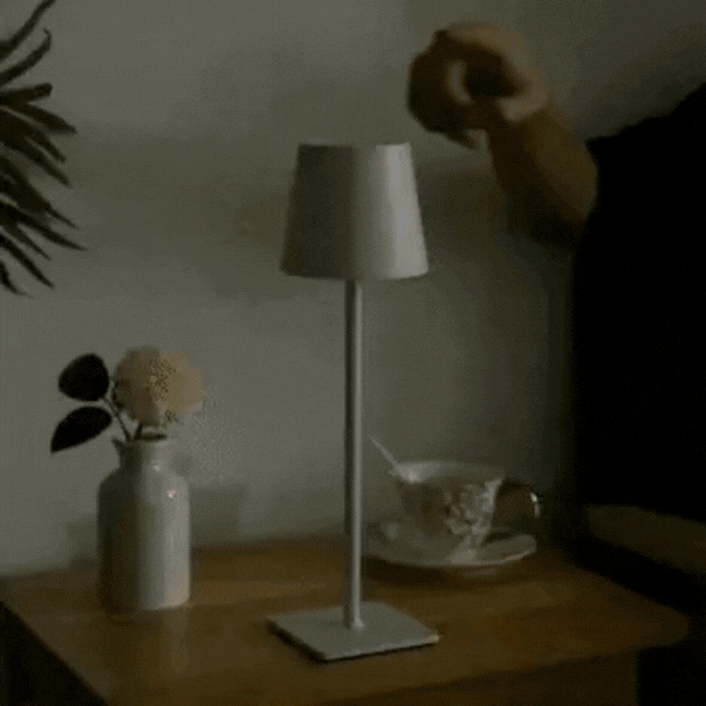 Dimbare LED tafellamp met drie lichtstanden