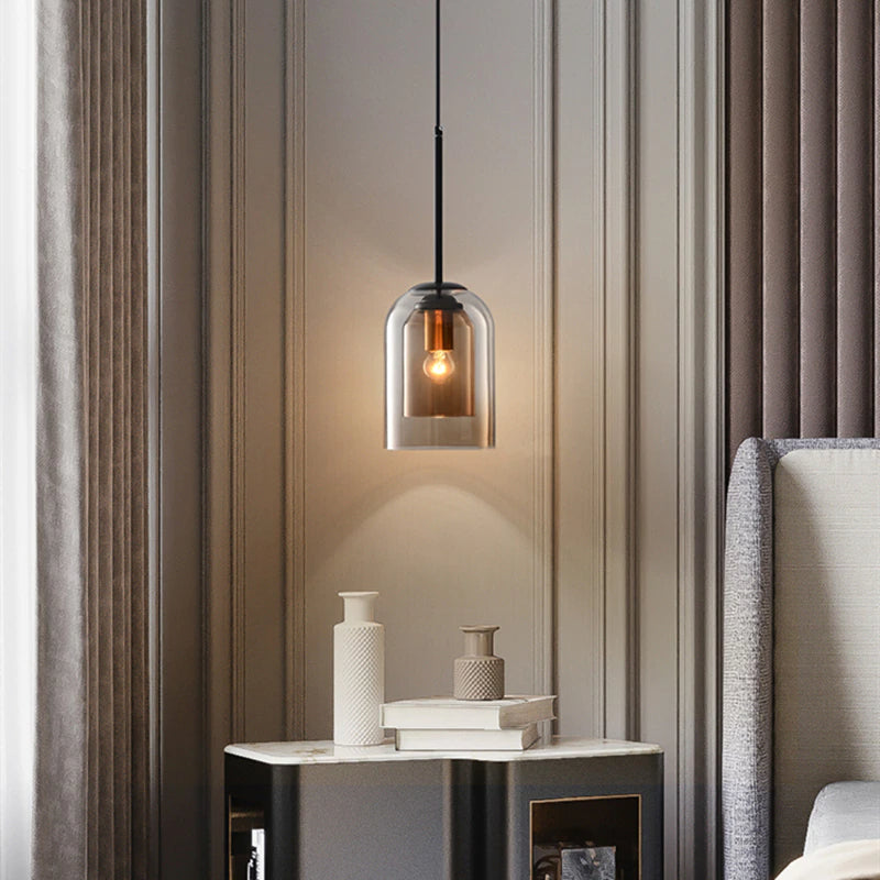 Lumio Nöro Scandinavische glazen hanglamp