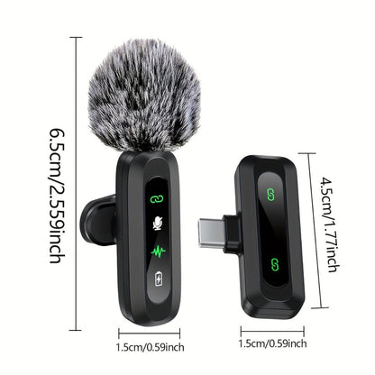 Draadloze clip microfoon