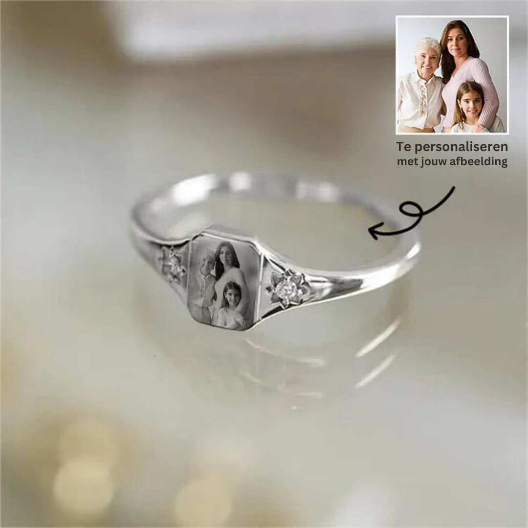 SentimentRing gepersonaliseerde ring