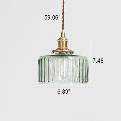 Japanse Glazen LED Hanglamp