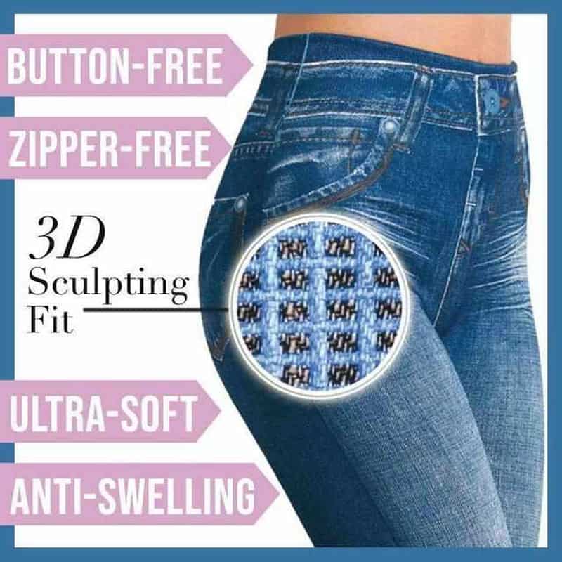 Dames Comfortabele Jean Leggings