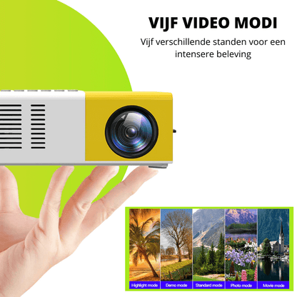 MiniBeam draagbare mini beamer