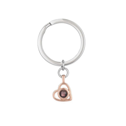 HeartMemoir gepersonaliseerde fotosleutelhanger