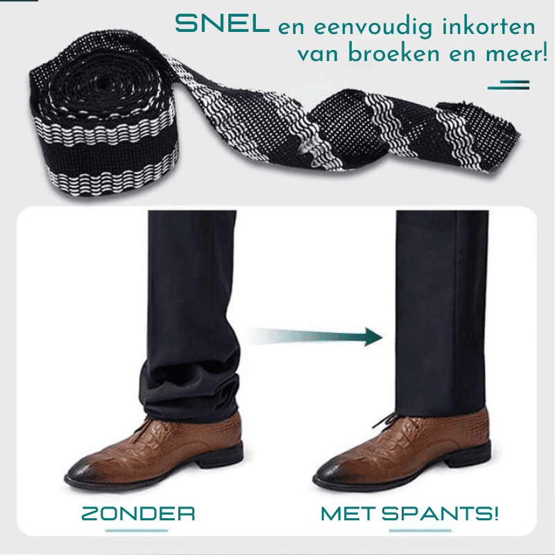 SPANTS! opstrijkbare snelzoomband