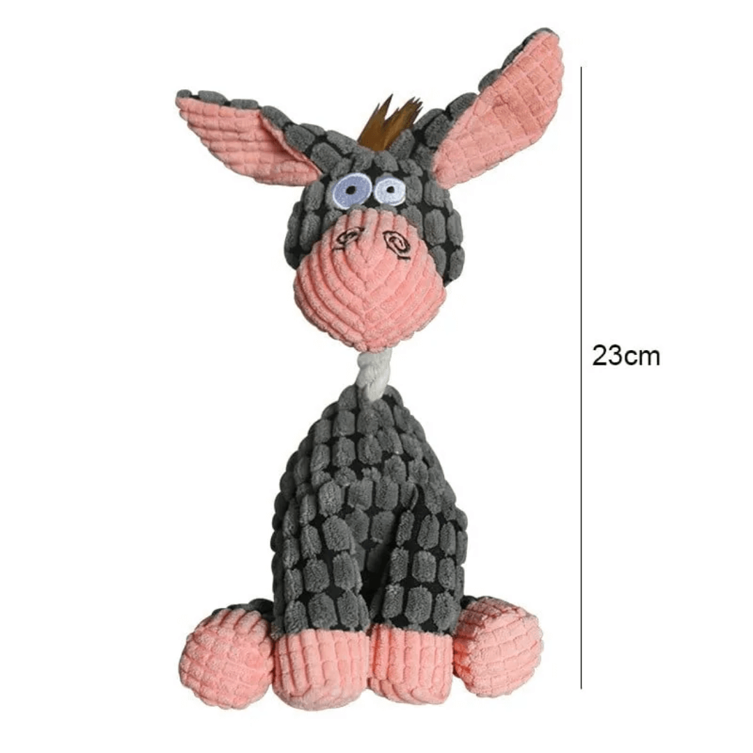 Duurzaam pluchen hondenspeeltje
