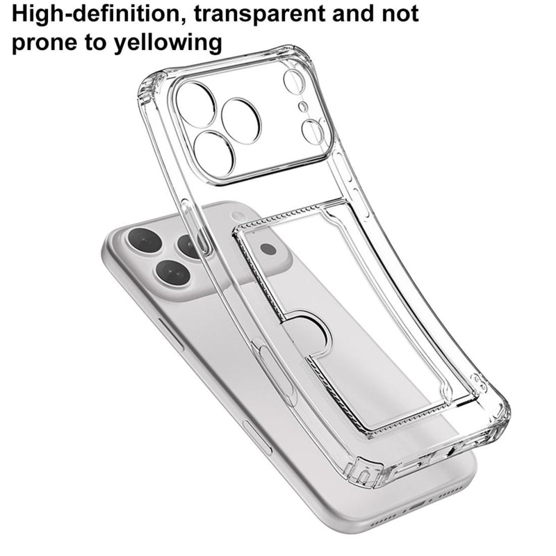 iPhone 17 Pro Max transparant TPU hoesje