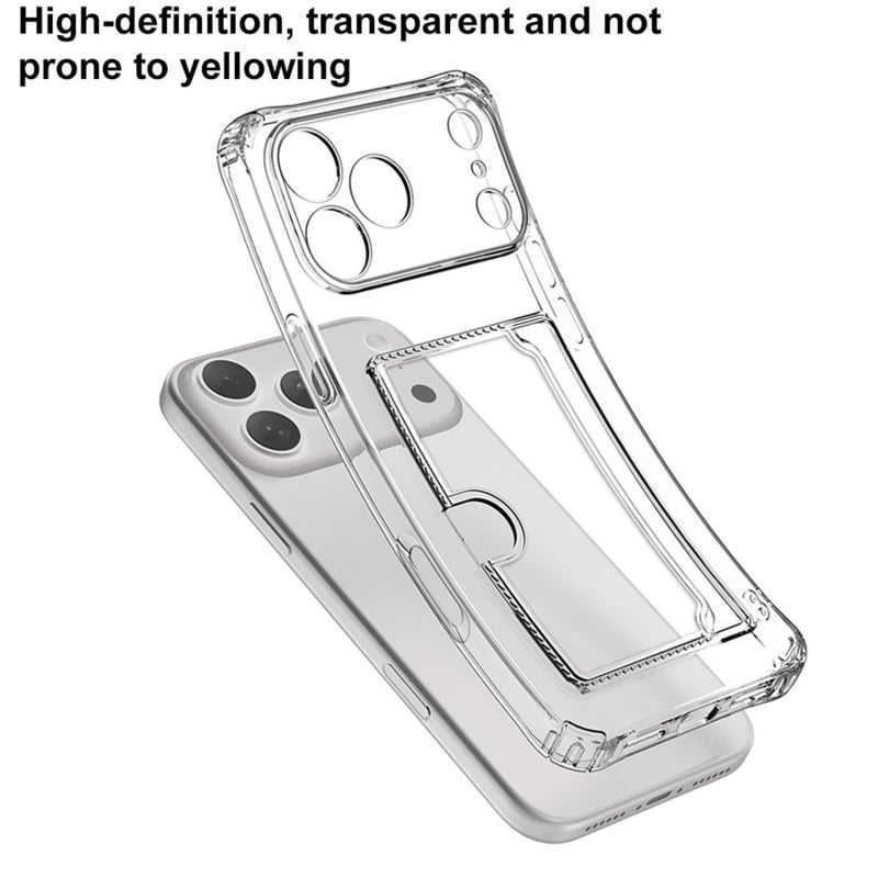 iPhone 17 Pro transparant TPU hoesje