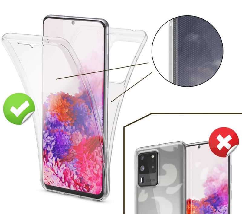 Galaxy S20 Ultra 360° TPU hoesje