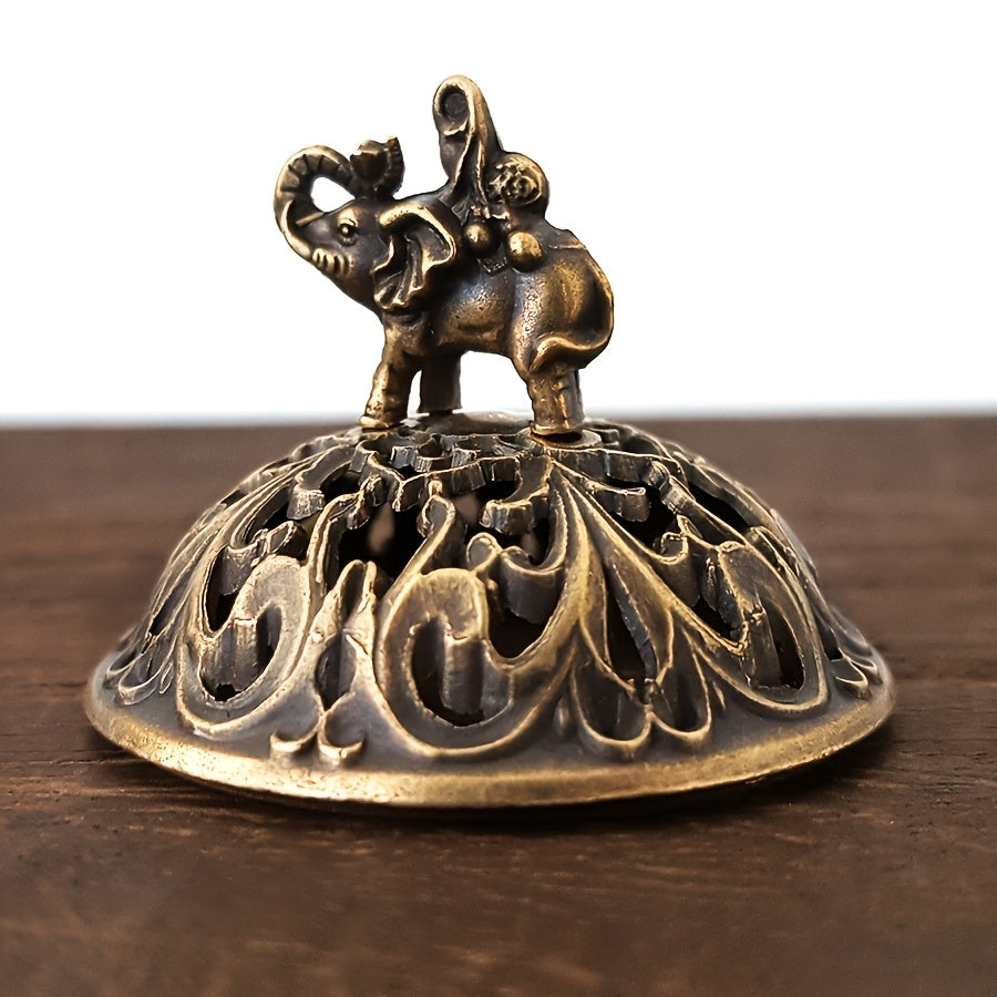 Metalen Olifant Wierookhouder