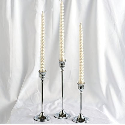 Manteluxe kegelvormige kaarsenhouder set