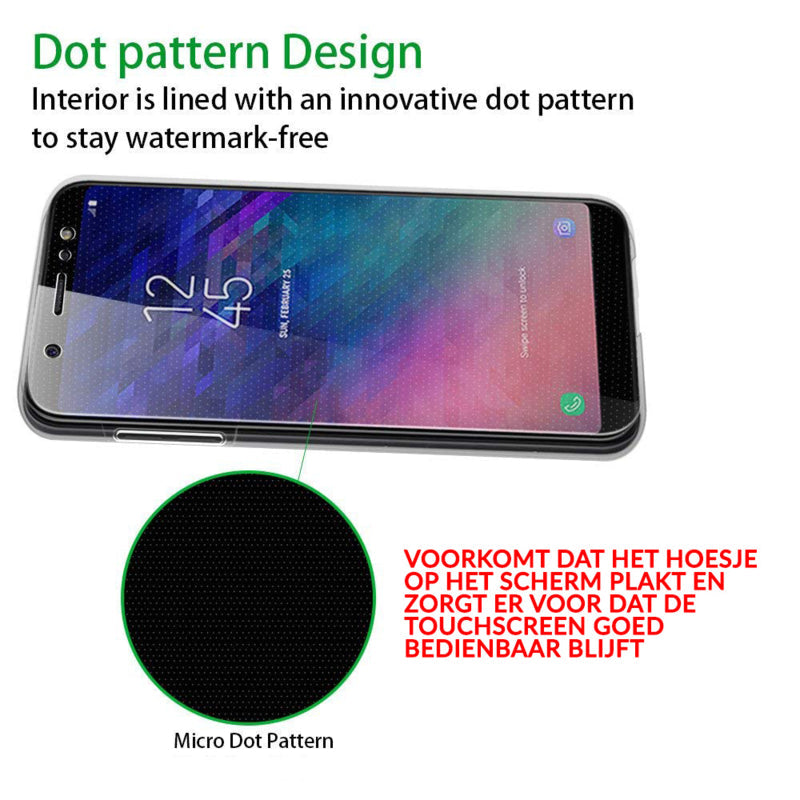 Galaxy A6 (2018) 360° TPU hoesje