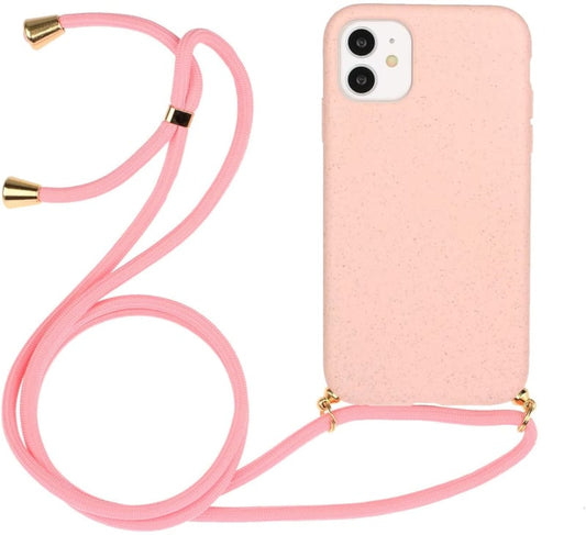 iPhone 12 Mini crossbody TPU hoesje met koord
