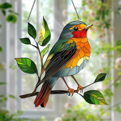 Odior Robin acryl raamdecoratie