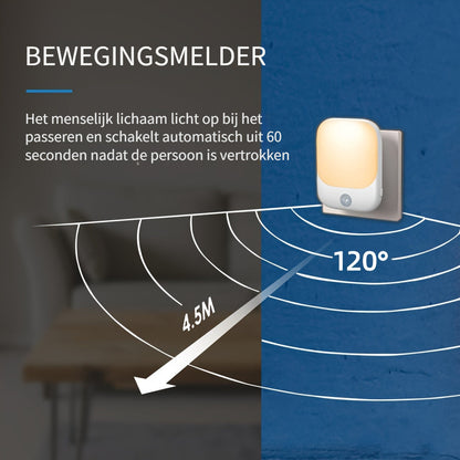 Odior LED-nachtlampje met bewegingssensor