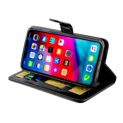 iPhone 11 leren portemonnee hoesje