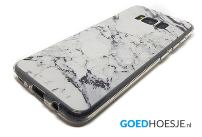 Samsung Galaxy S8 Plus marmer soft TPU hoesje