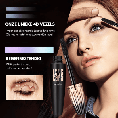 Longcara 4D Silk Fiber wimper mascara