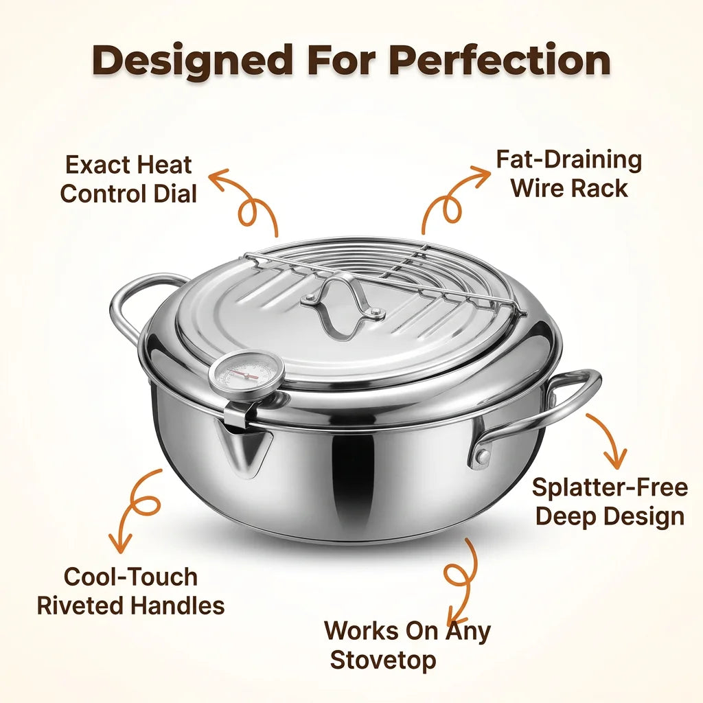Castivaro SmartFry precisie airfryer