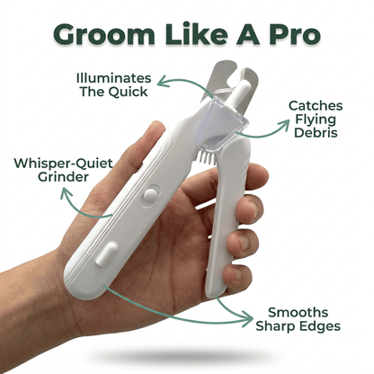 BrightTrim nagelknipper met LED