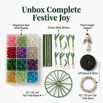 FestiveGlow all-in-one kerstboom knutselset