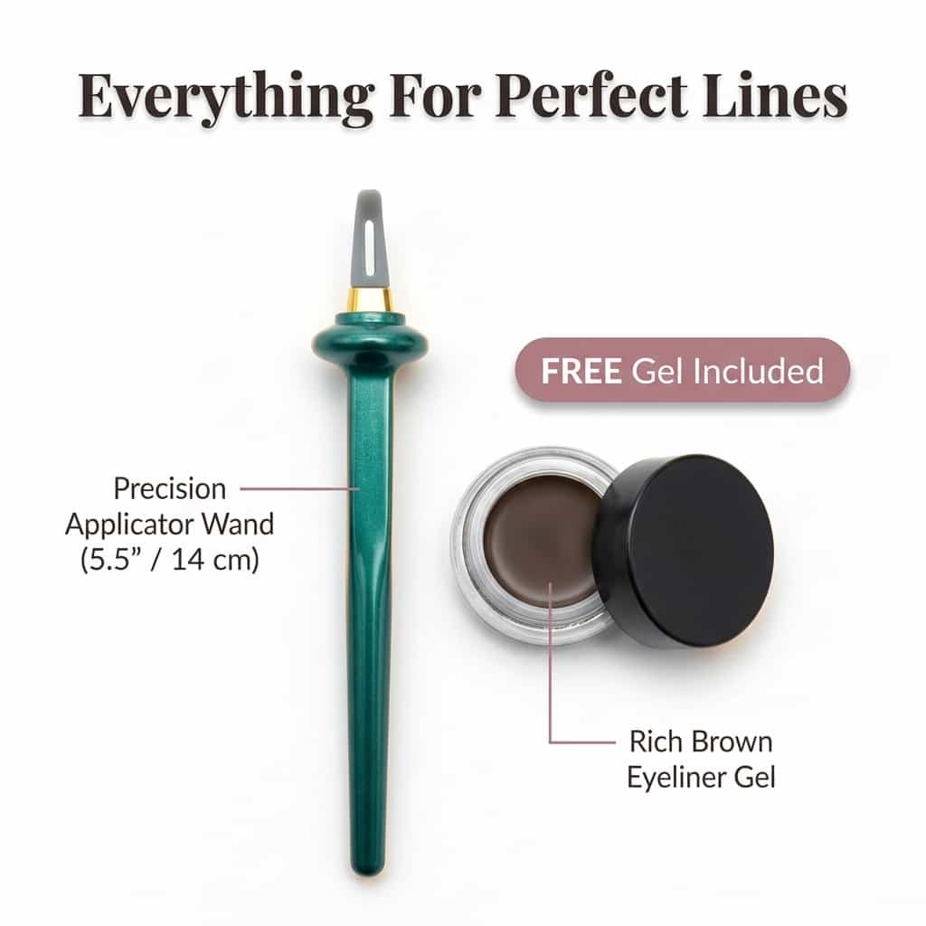 Precision Eyeliner Drawing Tool