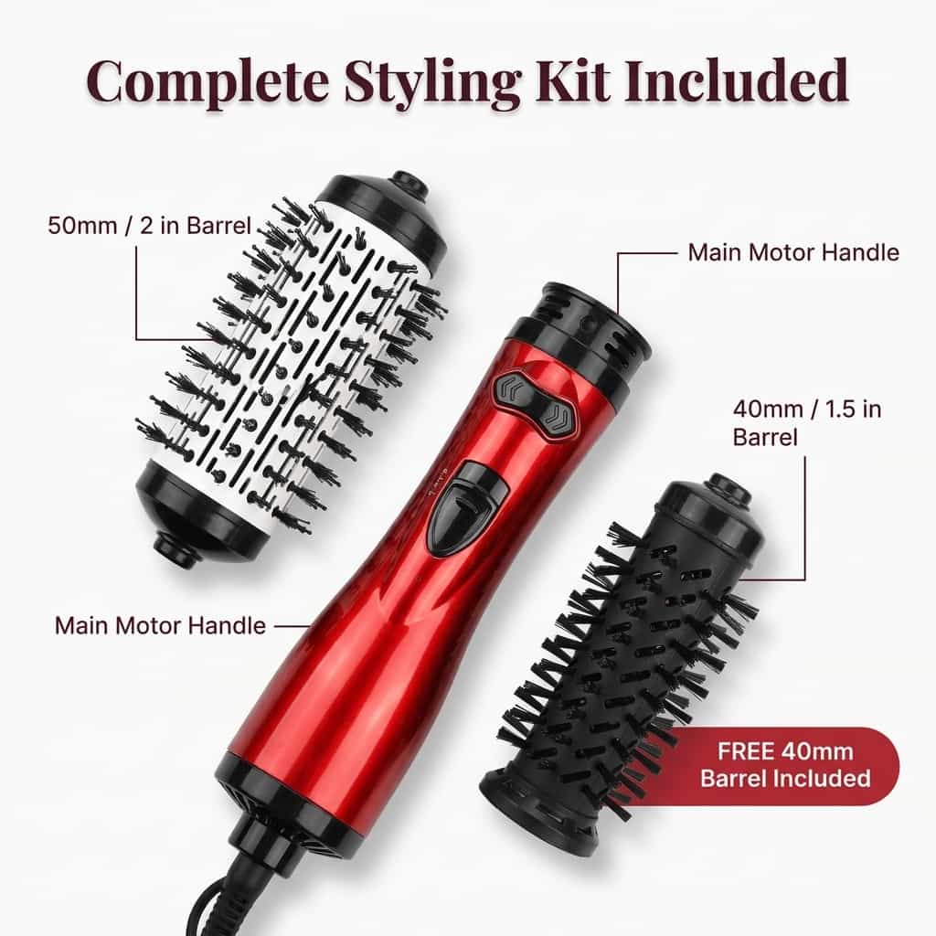 3-in-1 Roterende Haarstyler
