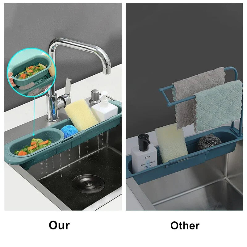 SinkEase uitschuifbaar gootsteenrekje