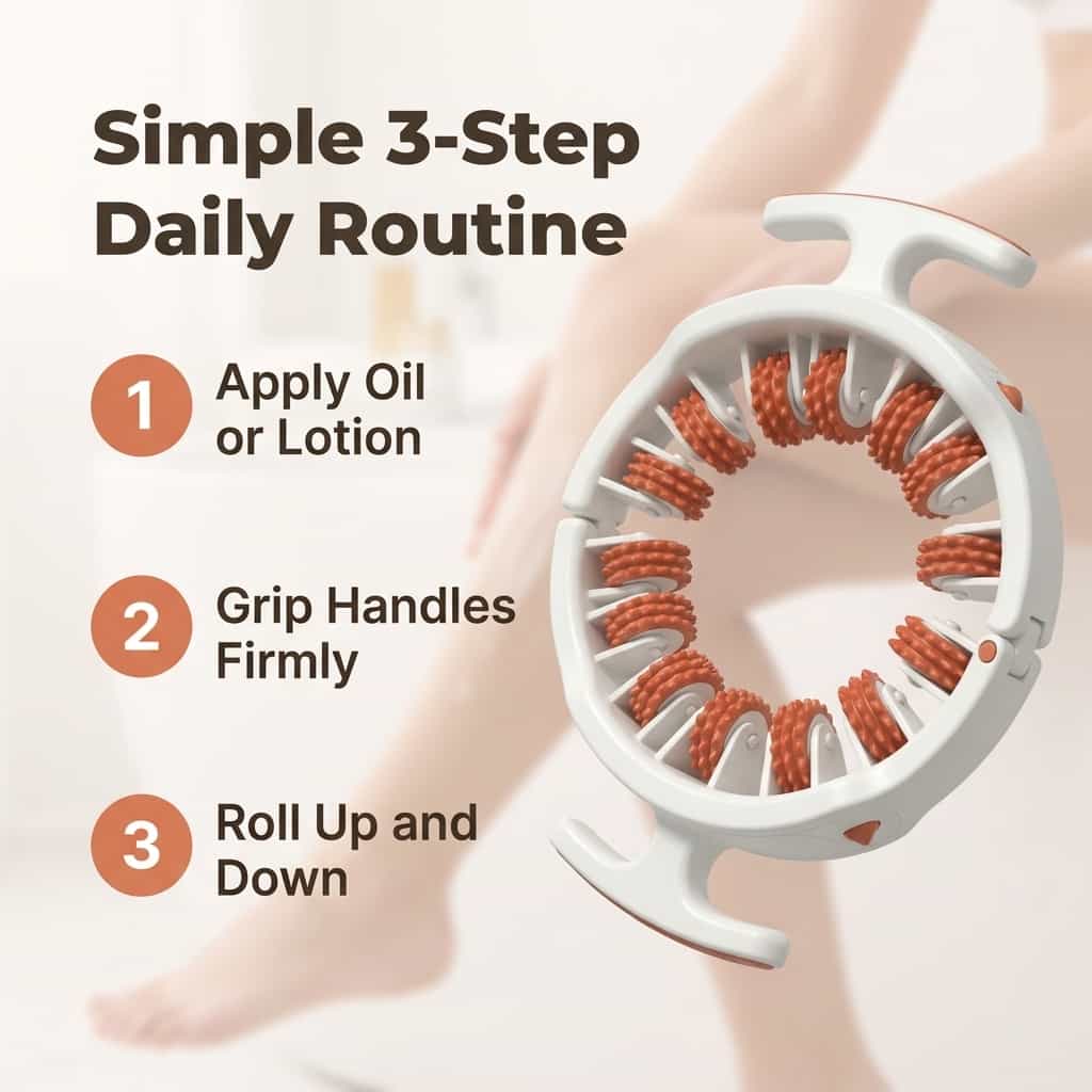 SmoothRoll 360-graden cellulitemassager