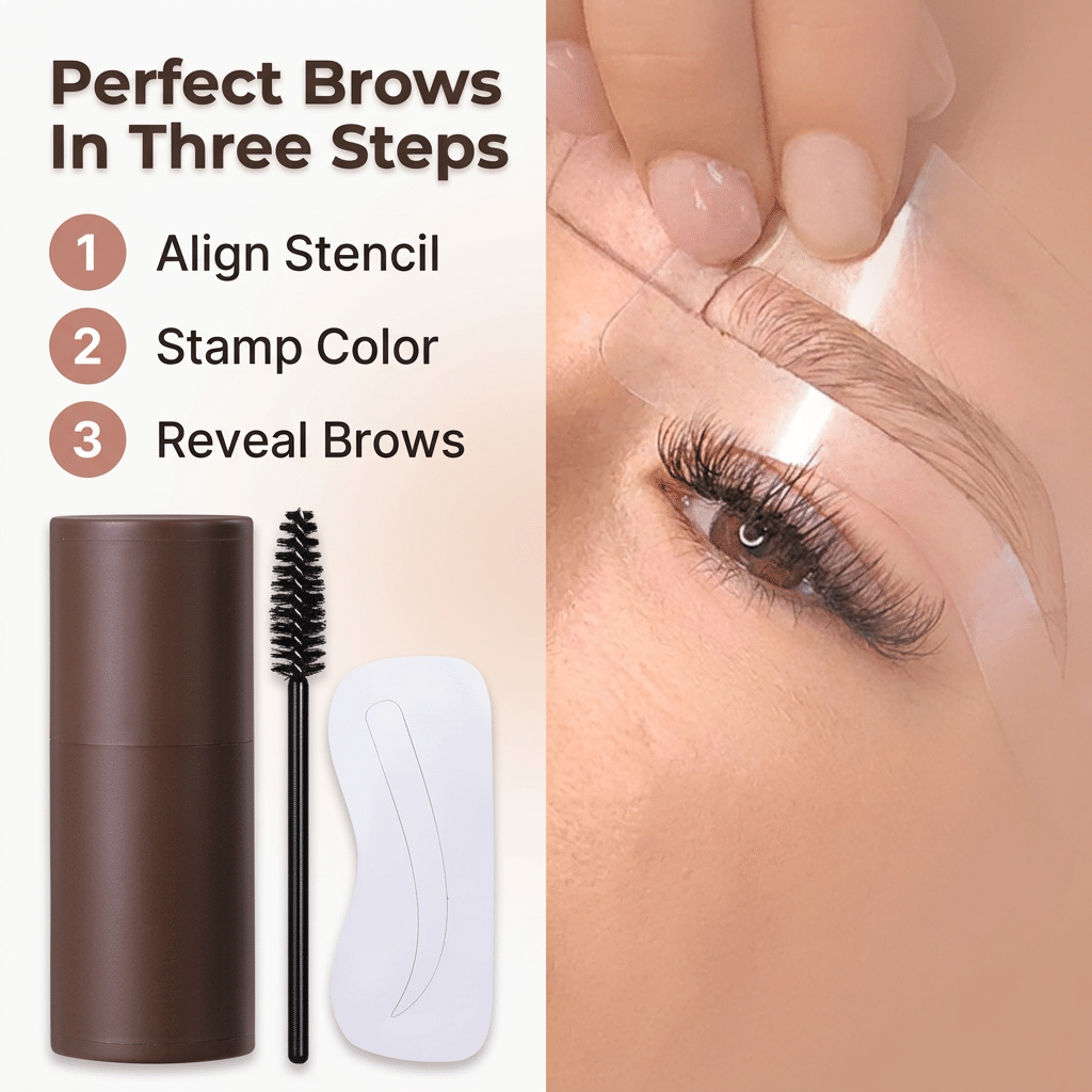 Castivaro EasyBrow wenkbrauwstempelset