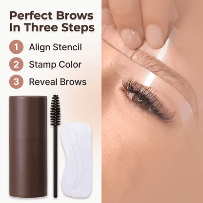 Castivaro EasyBrow wenkbrauwstempelset