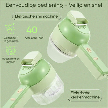 ChopMaster Pro draadloze elektrische voedselsnijder