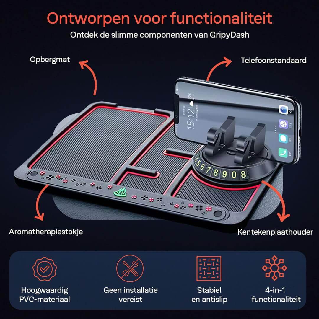 GripyDash antislip dashboardmat