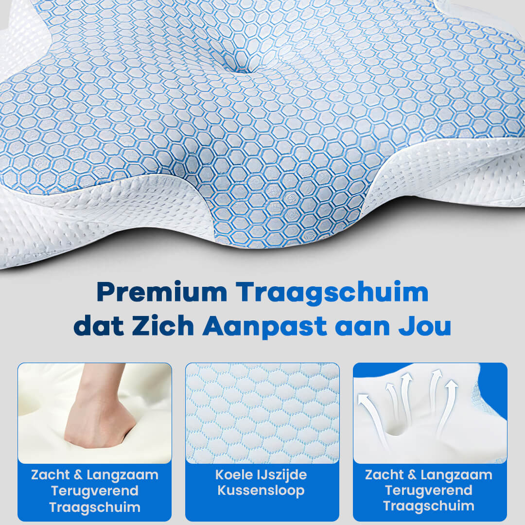 Dormelo Ergo traagschuim kussen