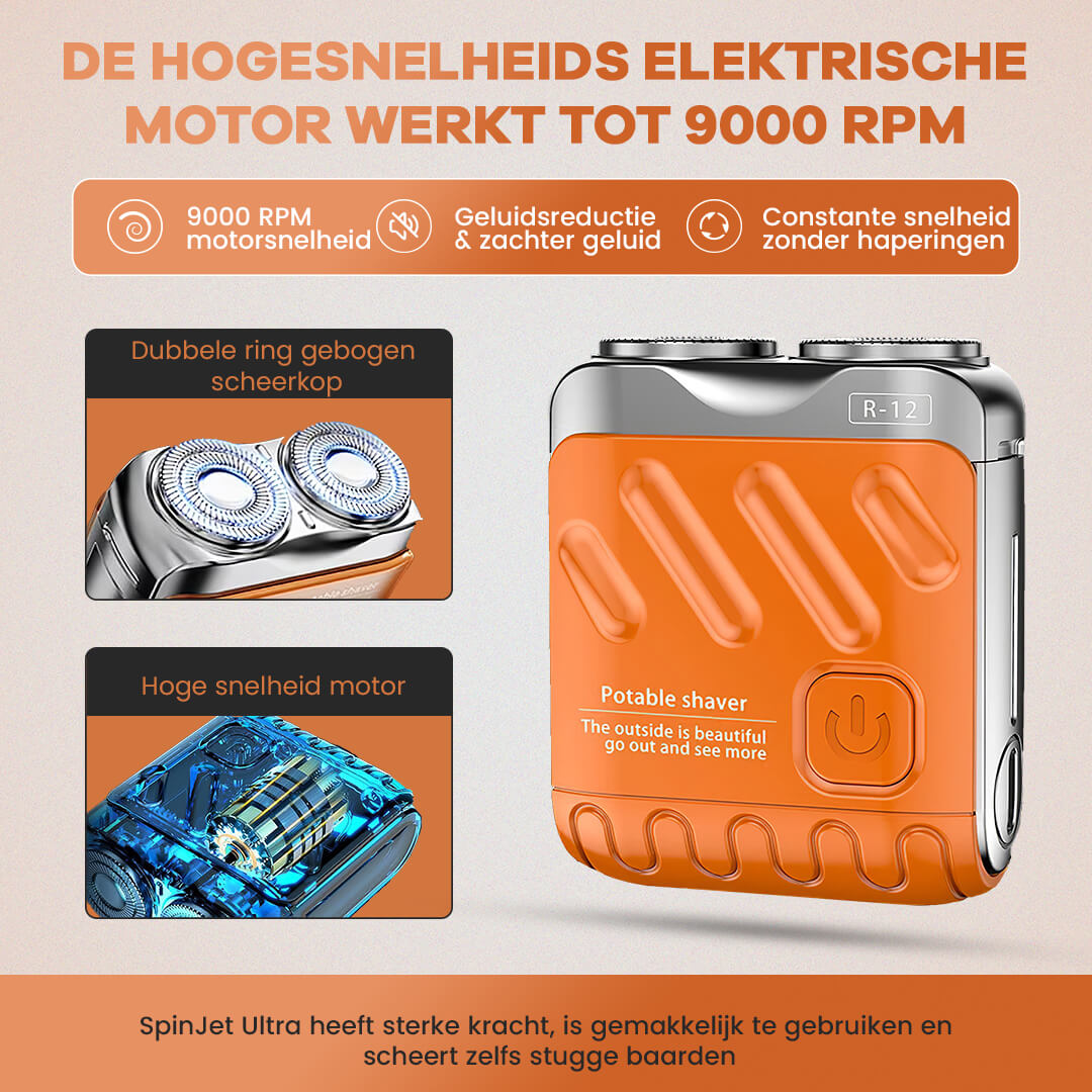 SpinJet Ultra elektrisch scheerapparaat