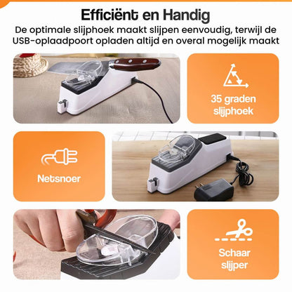MrSharpen elektrische messenslijper
