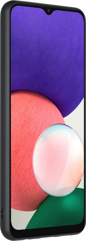 Lennexo Samsung Galaxy A22 5G hoesje en screenprotector combi