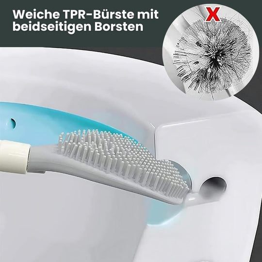 BrightBrush hygiënische wc-borstel met dispenser