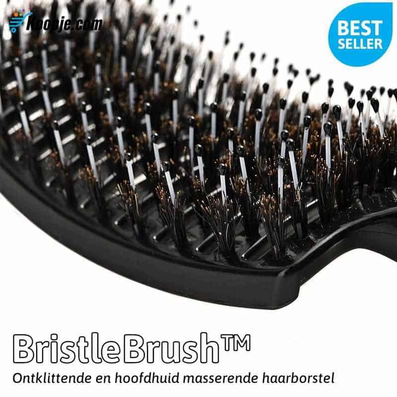 BristleBrush ontklittende haarborstel