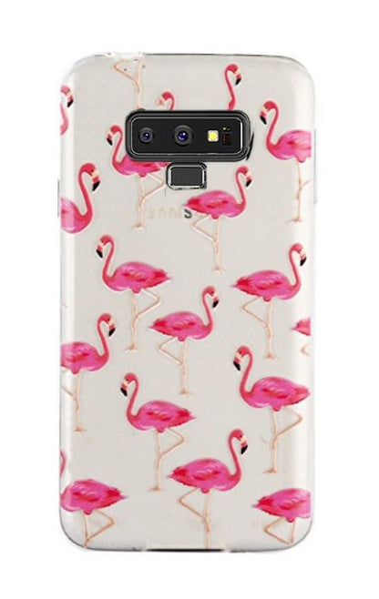 Samsung Galaxy Note 9 Soft TPU Hoesje Flamingo