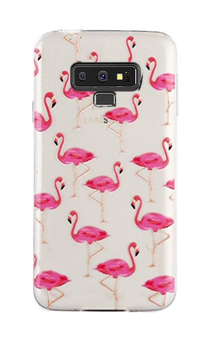 Samsung Galaxy Note 9 Soft TPU Hoesje Flamingo