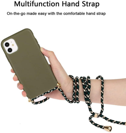 iPhone 12 Mini TPU Crossbody Hoesje met Koord