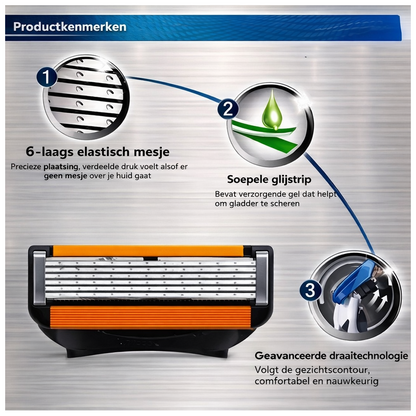 16-Pack Scheermesjes - voor Fusion 5 - alle fusion series - Power - Proglide & Proshield