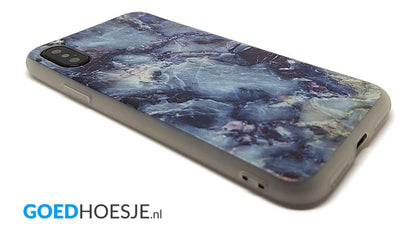 iPhone X / Xs Marmer TPU hoesje